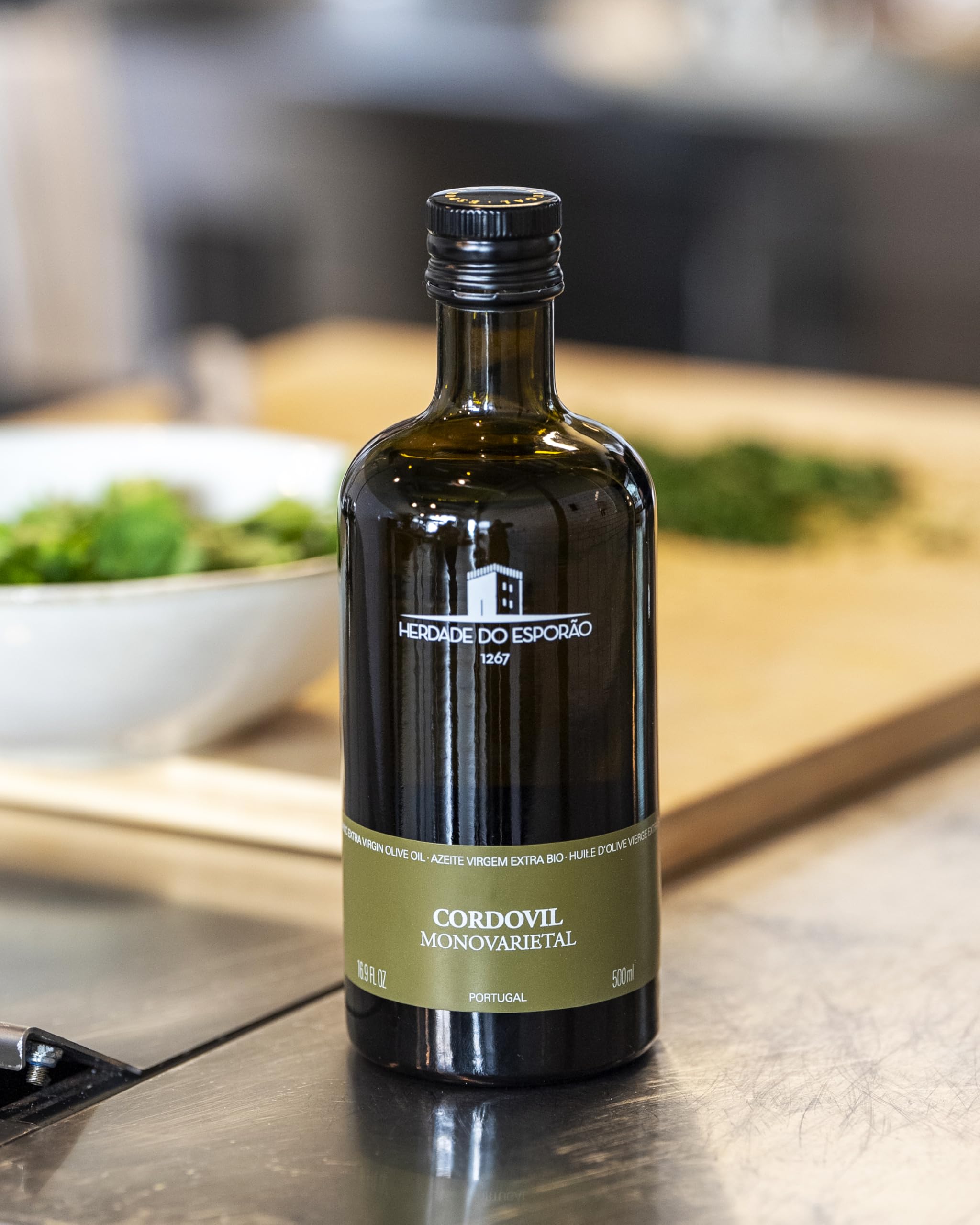 Herdade do Esporão | Organiczna oliwa z oliwek Extra Virgin, odmiana Cordovil, butelka 500 ml