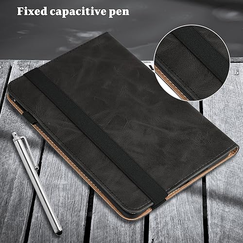 Miniatura 5 de ALILANG Funda para Samsung Galaxy Tab S9 de 11 pulgadas 2023 (SM-X710X716BX718U) con soporte para bolígrafo y múltiples ángulos de visión, funda de