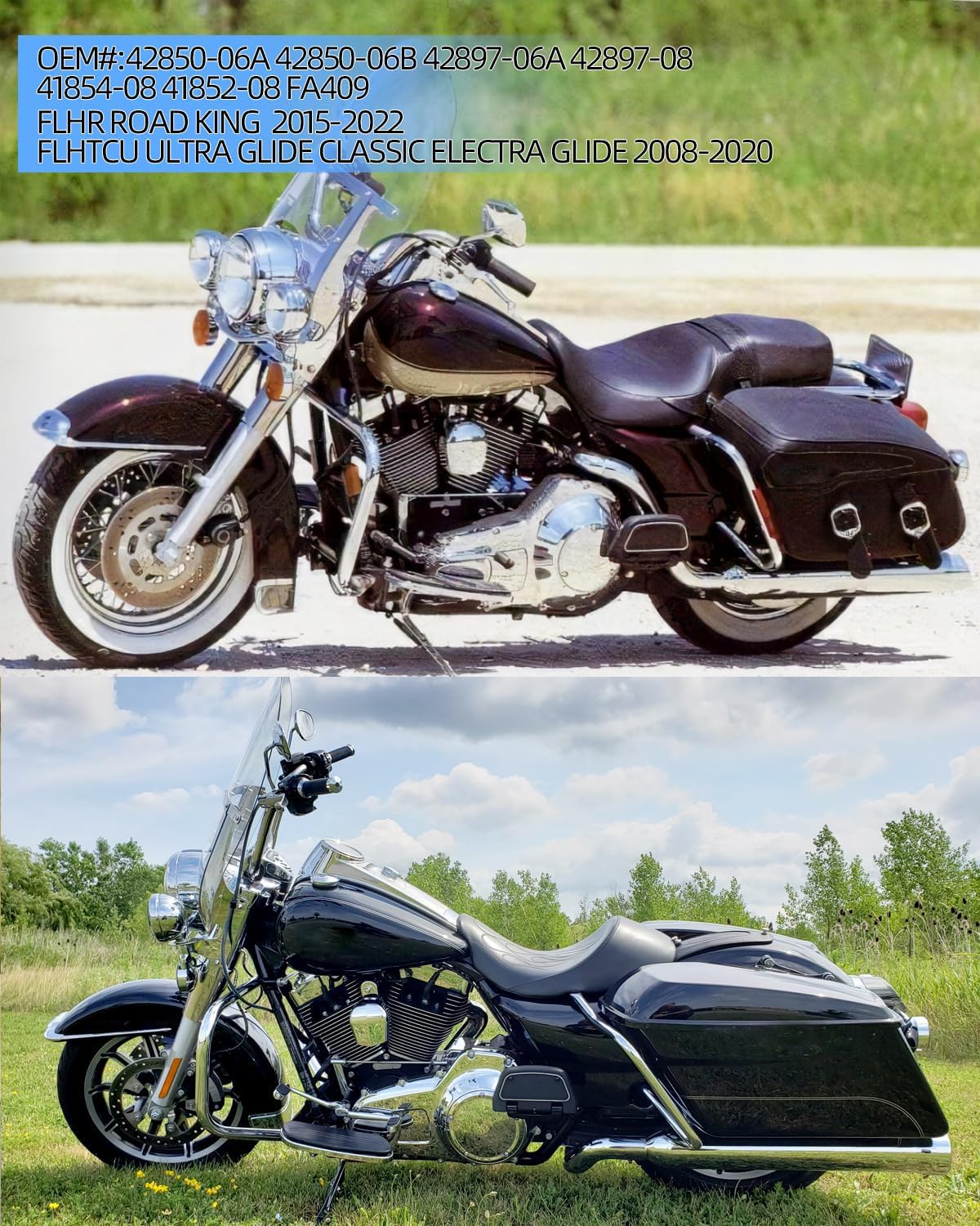 Motorrad Bremsbeläge Aus Kohlefaser – Für Harley Davidson Touring Modelle 2008-2021