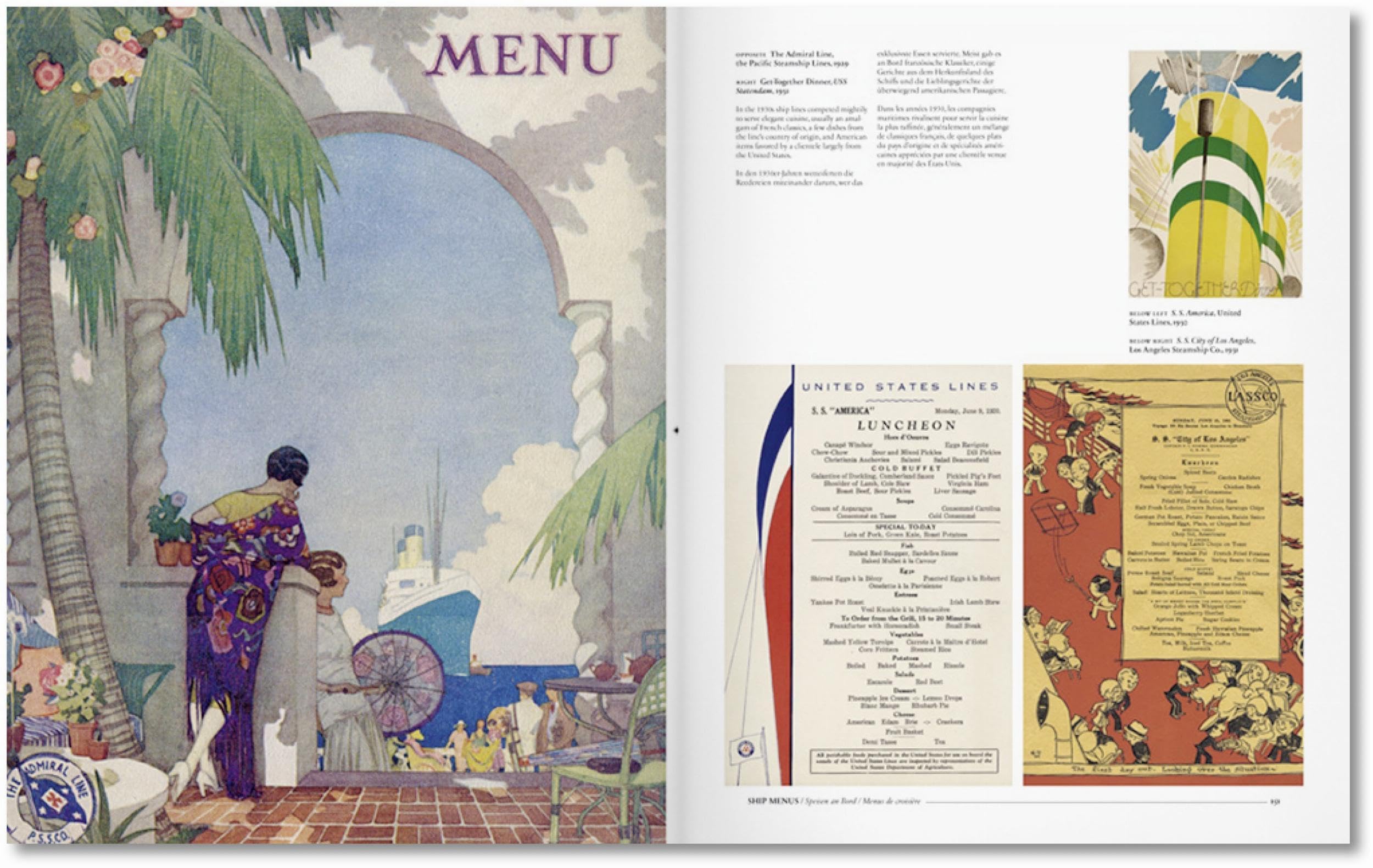 Menu Design in America: A Visual and Culinary History of Graphic Styles and Design 1850-1985 (Varia)