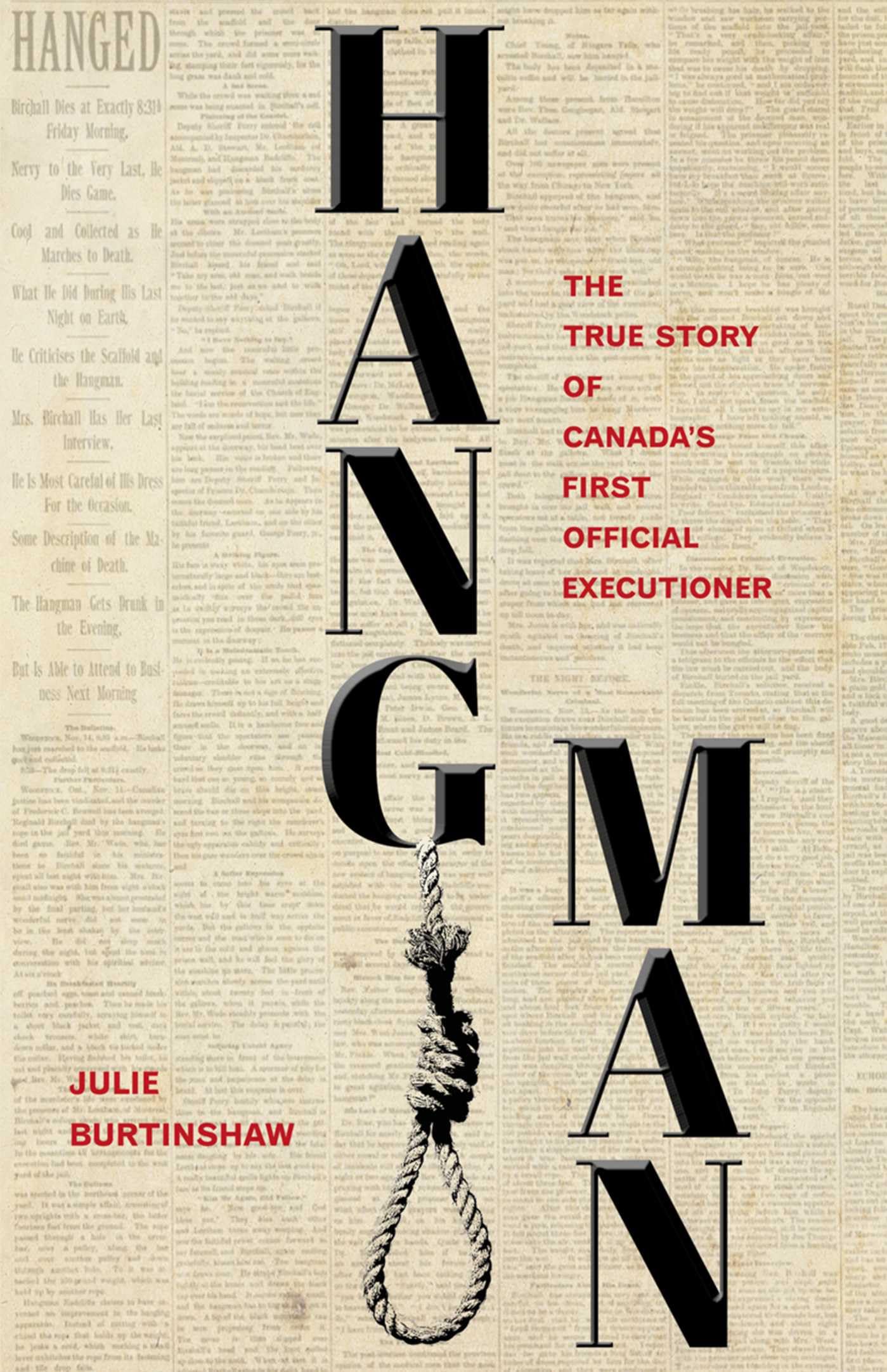 Buy Hangman: The True Story of Canada's First Official Executioner — BookShops.in