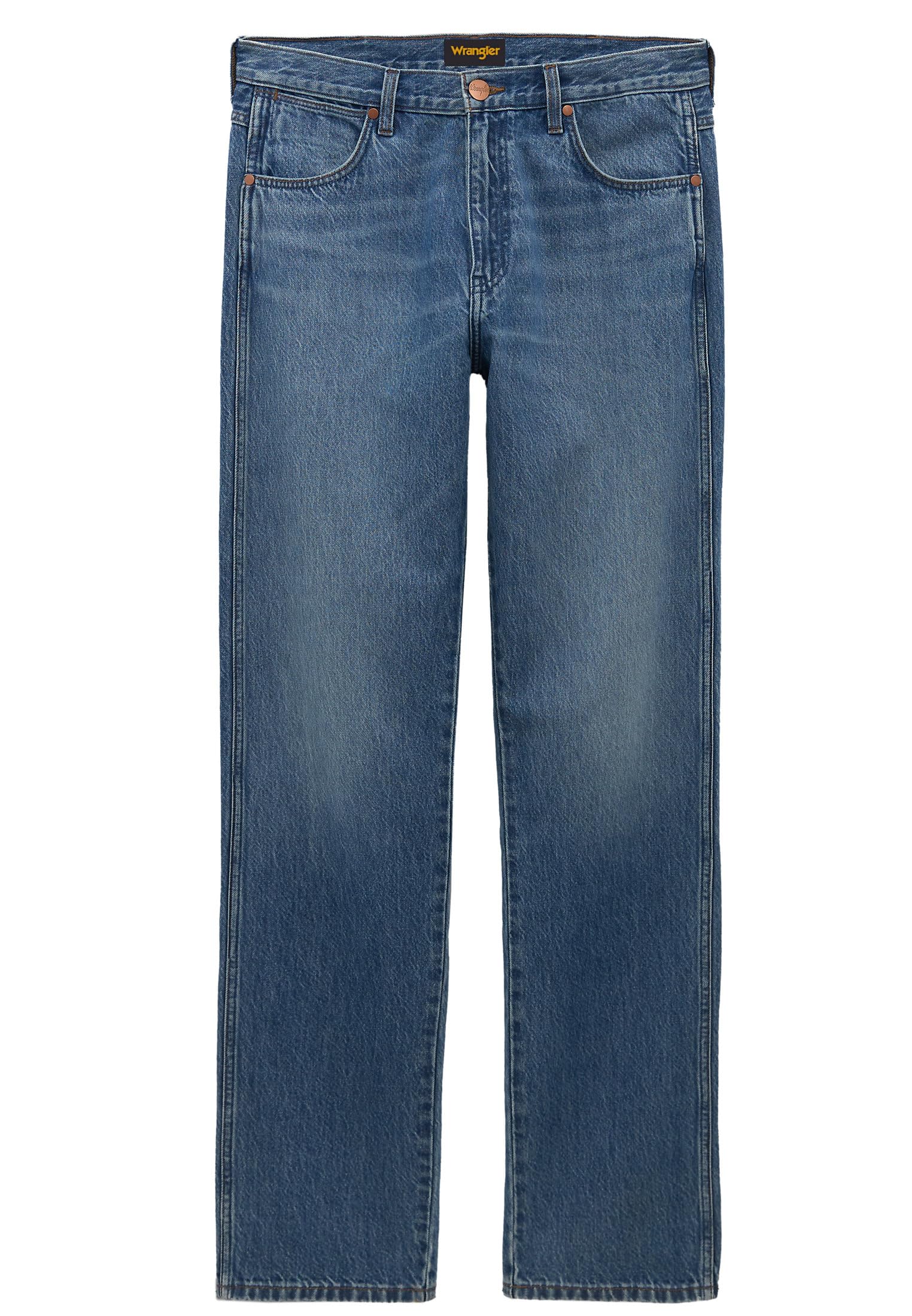 Wrangler Men's Frontier Relaxed Fit Jeans, 34 W/32 L