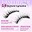 Magnetic Eyelashes with Applicator Natural Look Magnetic Lashes No Need Glue False Eyelashes with Magnets Wispy Lashes by Lanflower
