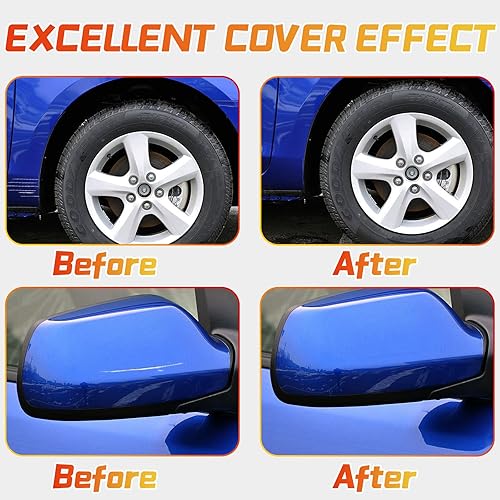 Miniatura 2 de Pintura de retoque para automóviles, pintura automotriz, bolígrafo de pintura de retoque azul dos en uno, solución rápida y fácil para reparar