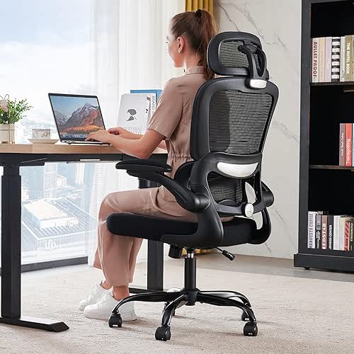 TRALT Office Chair Ergonomic Desk Chair, 330 LBS Home Mesh