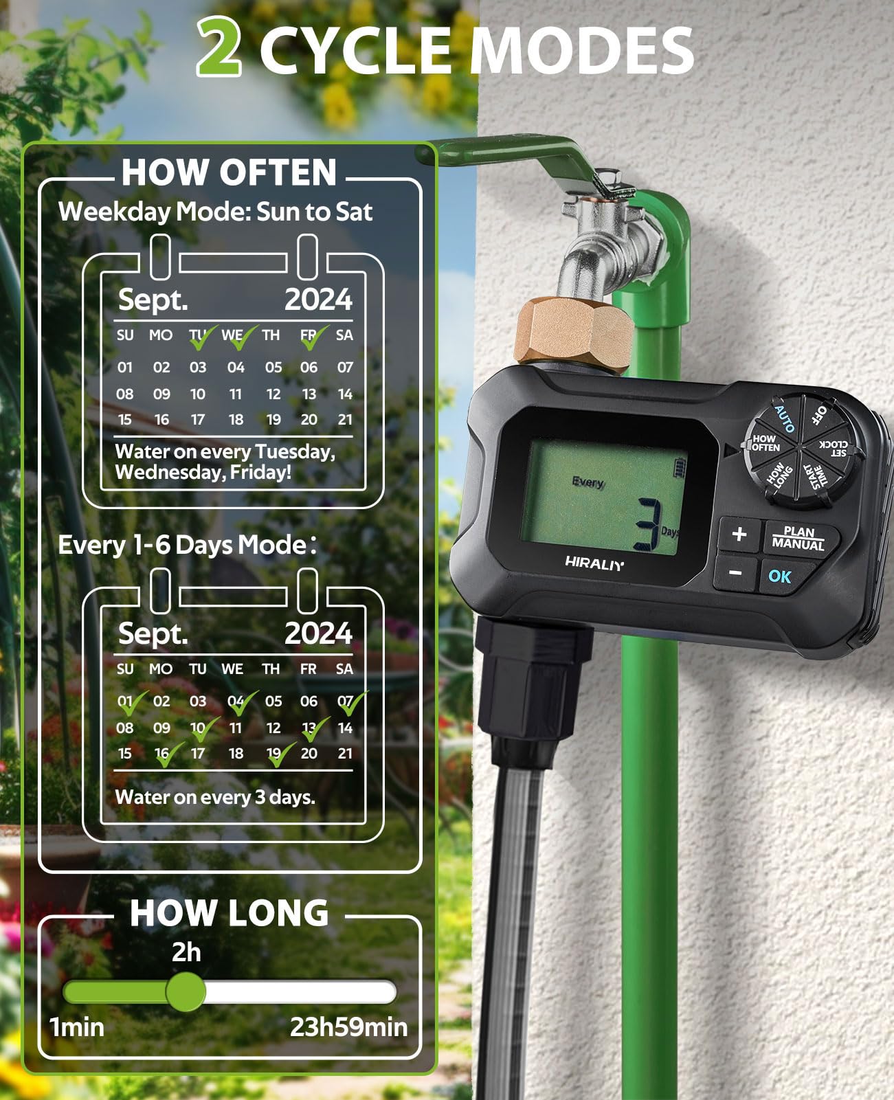Snapklik.com : Water Timer For Garden Hose, Programmable Sprinkler ...