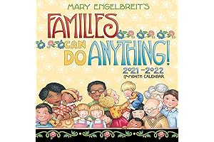 Mary Engelbreit Families Can Do Anything! 2022 17-Month Calendar