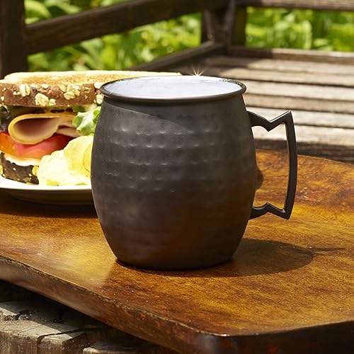 Miniatura 4 de Houdini Noir Moscow Mule Hammer Taza 18 onzas