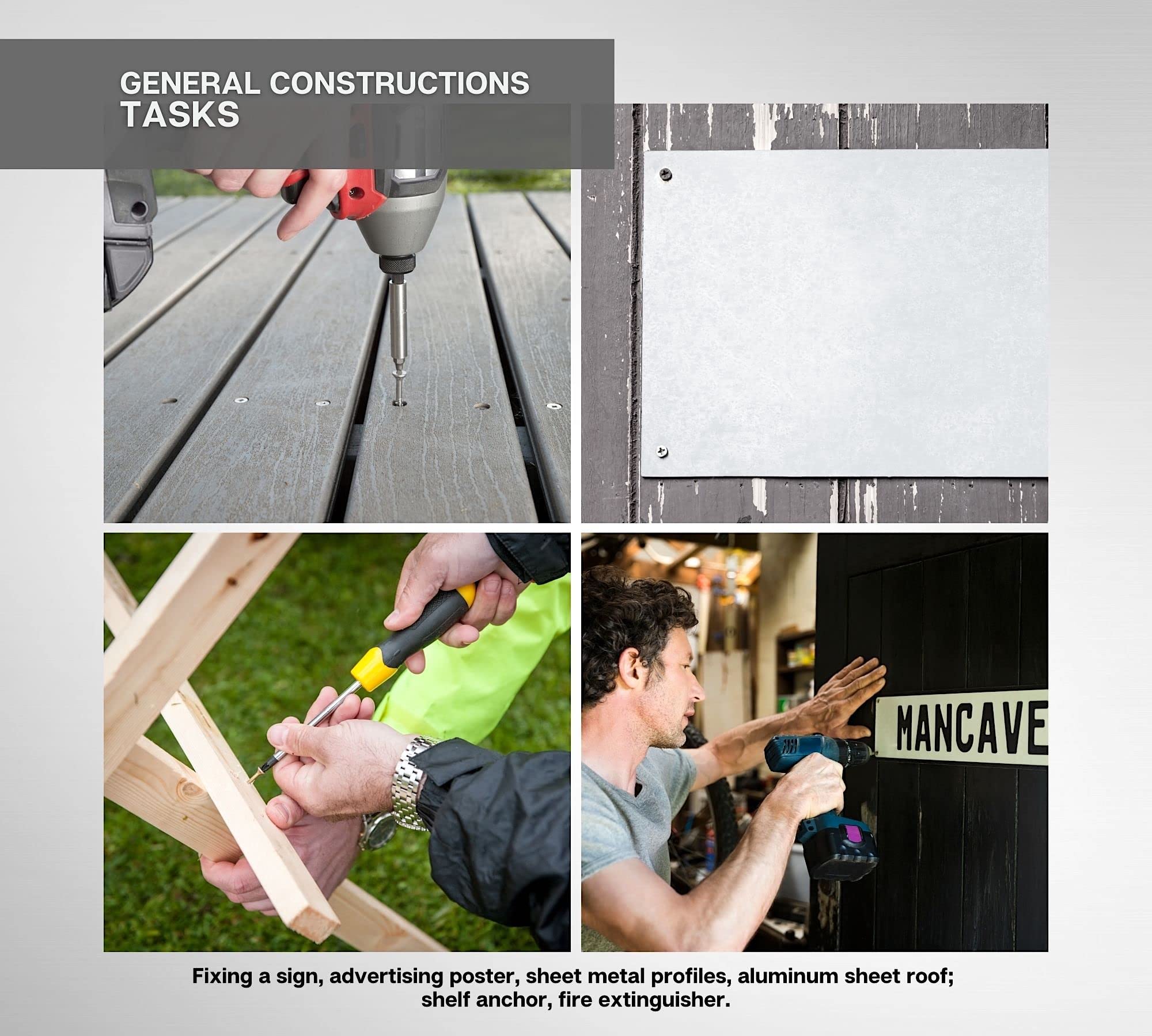 Tornillo Zincado Winger 12-24 X 2 1/2 | Cuotas Sin Interés - Foto 5