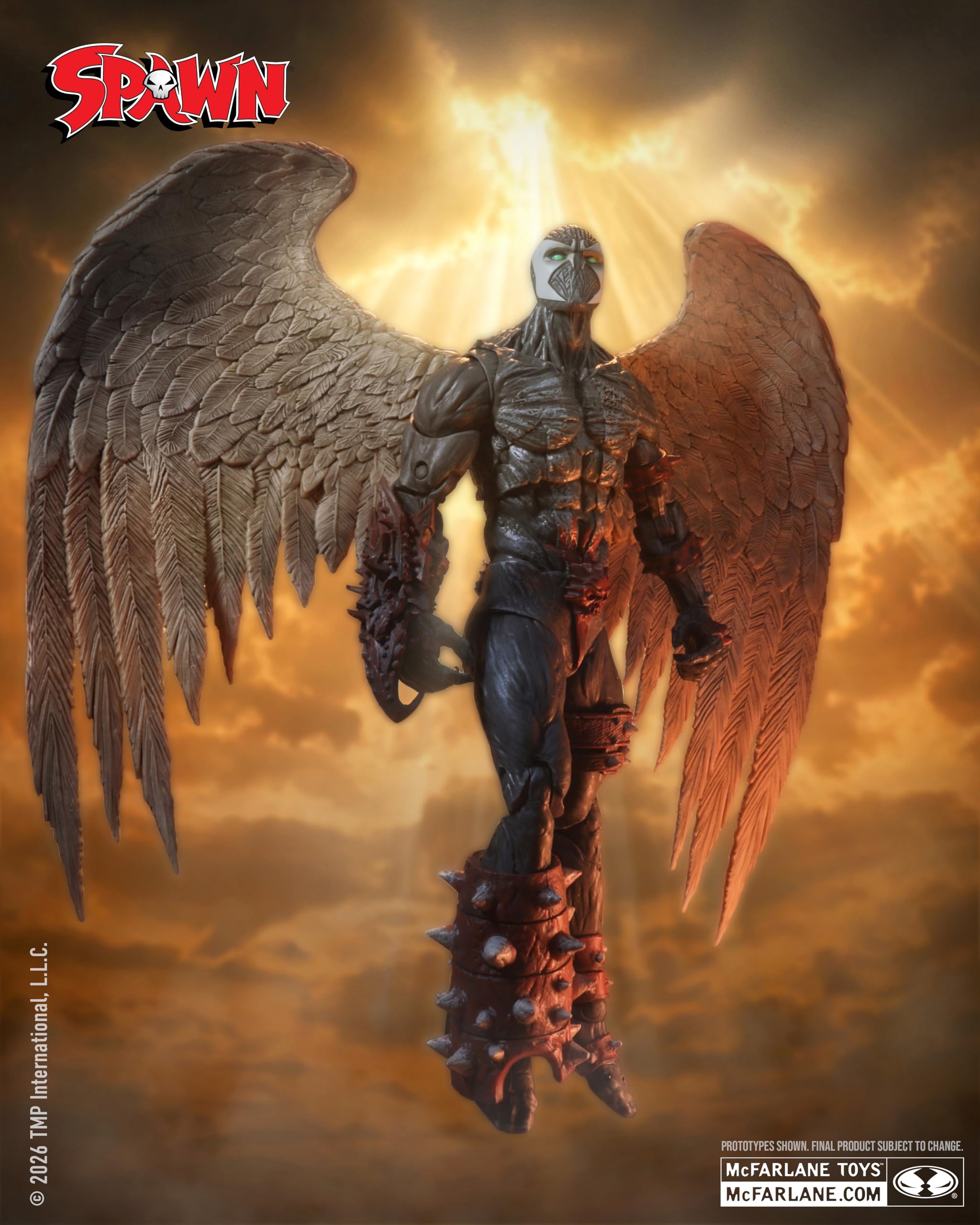 McFarlane Spawn Toy figurka akcji Wings of Redemption Spawn 23 cm