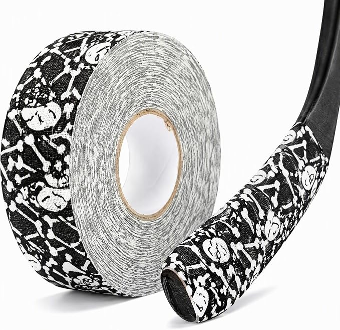 1Pieces Premium Grip Tape Hockey Tape Sticks Anti-Slip Waterproof Wrapper Easy to Stretch and Tear for Ice Hockey, Skiing…