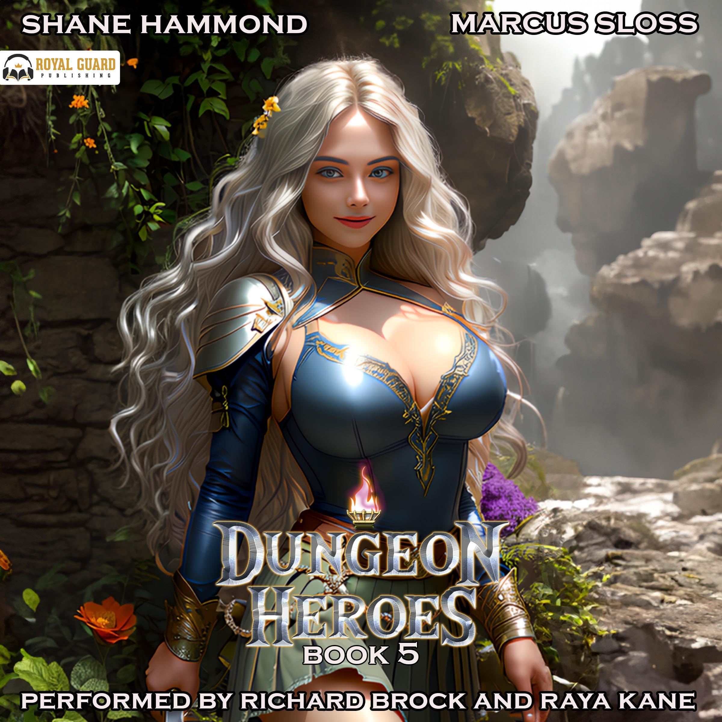 Book cover for Dungeon Heroes 5
