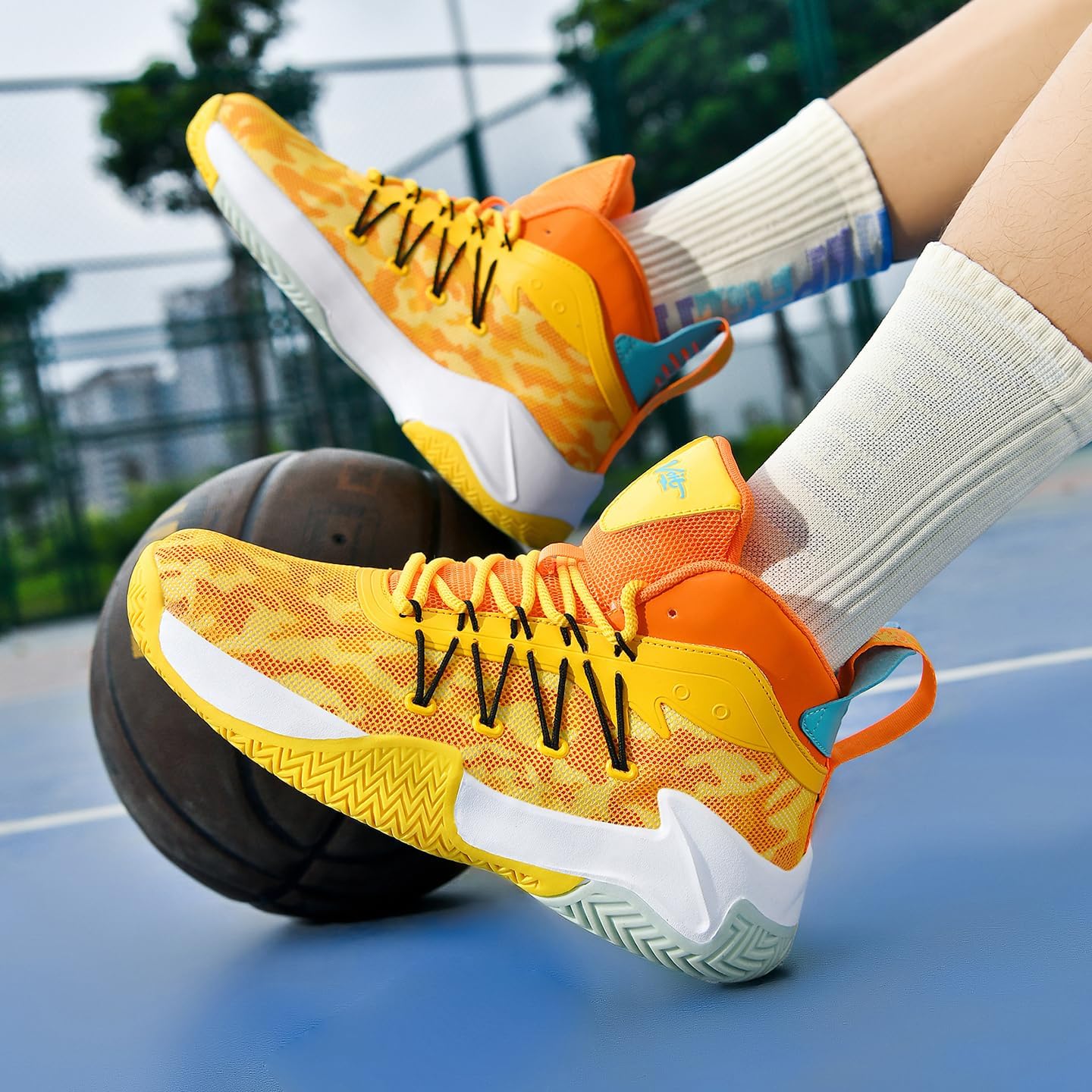 Womens Mens Basketball Shoes Comfortable Non Slip Outdoor Sport Volleyball Shoe - Image 4