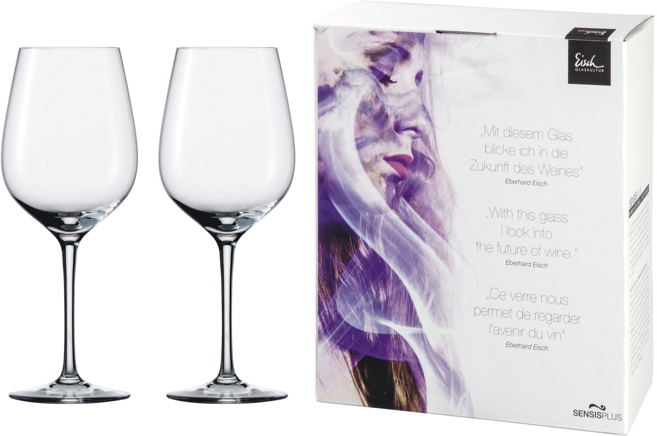 Eisch - Superior Sensis plus, Rotwein' 2 Rotweingläser im Geschenkkarton