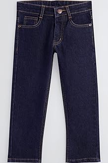 Boys Mid Rise Slim Jeans Streatch
