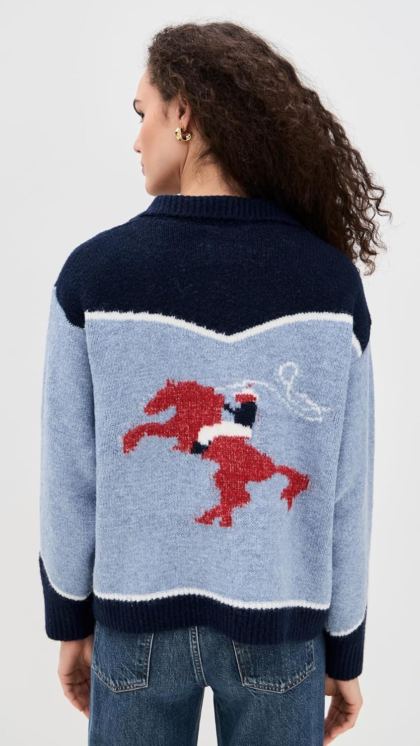 Bailey Rose Women's Cowboy Cardigan - Image 3