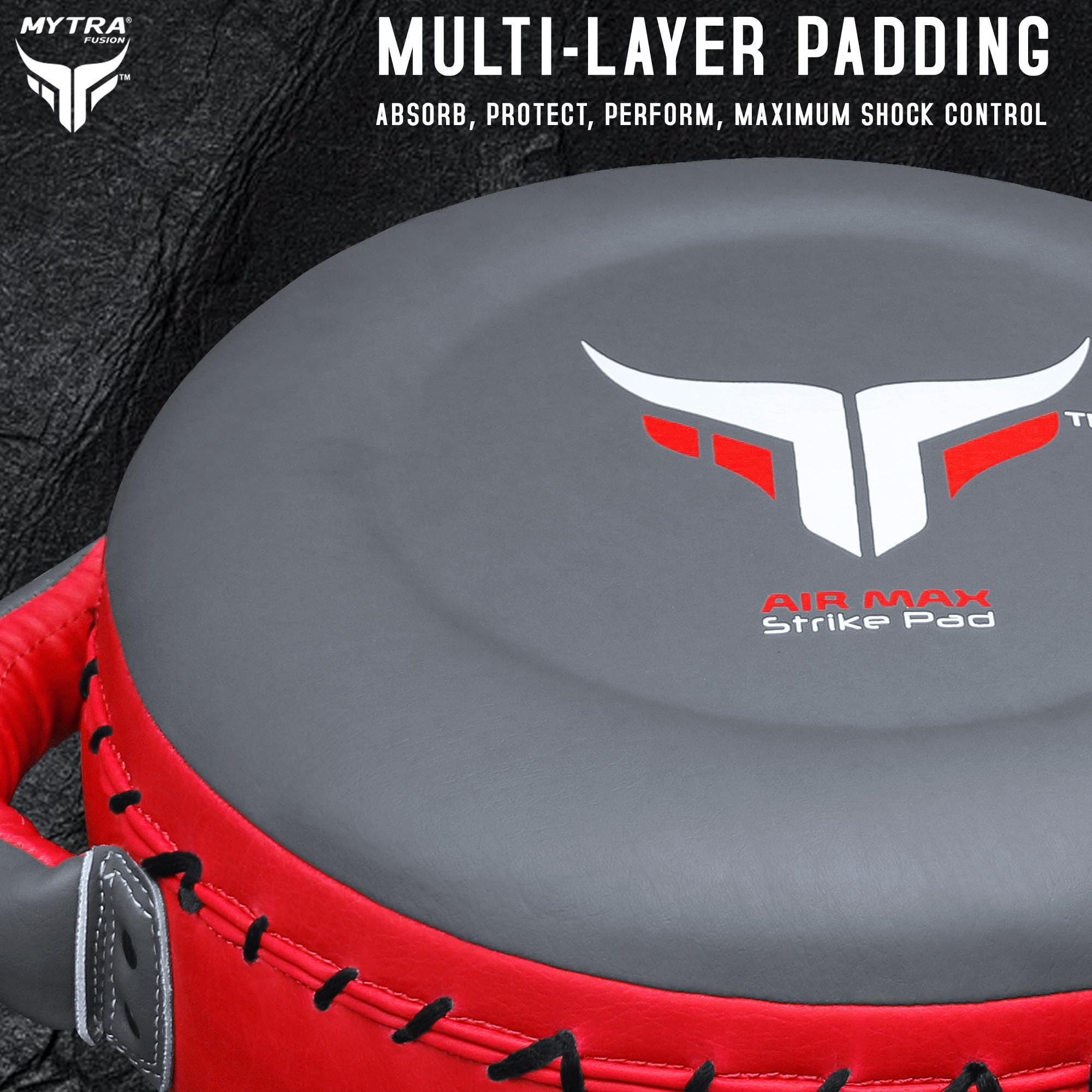 Runde Pratzen Boxen, Trainer Trainings Schlagpratzen Kickpad für Kampfsport, MMA & Muay Thai Pratzen für Geschwindigkeit, Konzentration und Genauigkeit