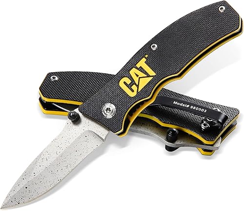 Miniatura 3 de Caterpillar CAT980003 Caterpillar Linerlock, 2-3/8 pulgadas, mango G10 negro
