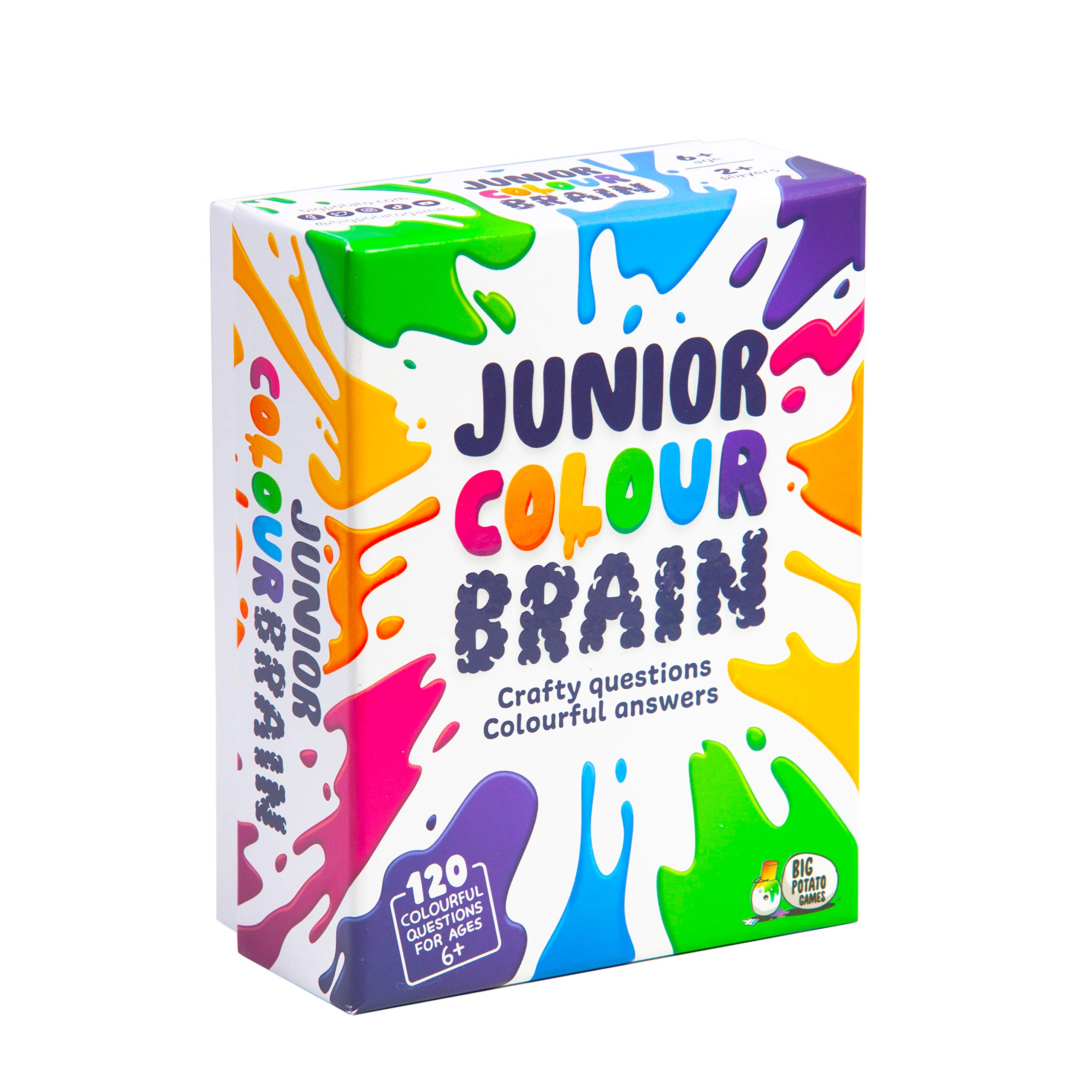 Big PotatoJunior Colourbrain: Ultimate Board Game for Families Fun for Kids and Adults Multicoloured