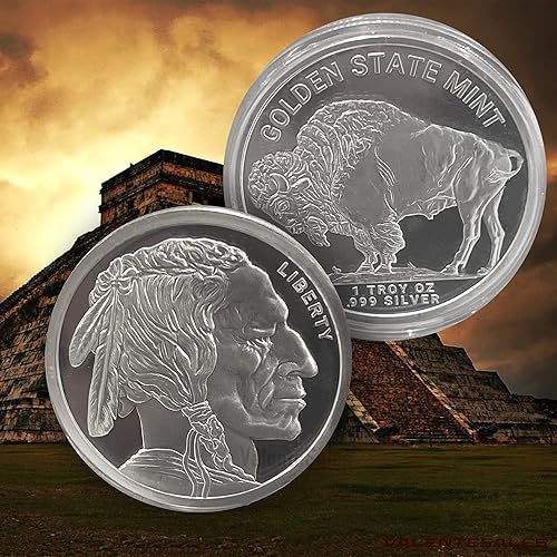 1 oz .999 Buffalo Authentic Silver Round