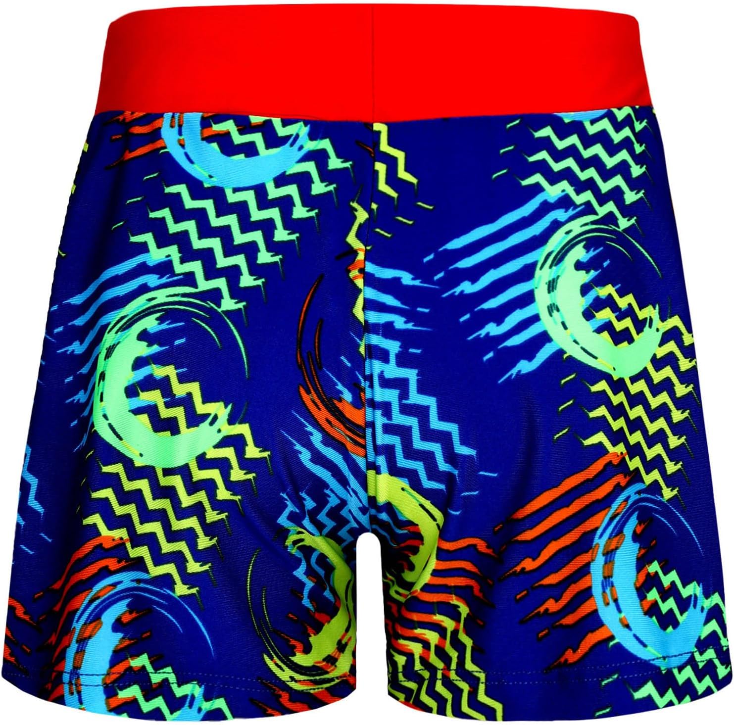 Kids Girls Printed Swim Trunks Quick Dry High Elastic Waist Loose Booty Shorts Athletic Pants