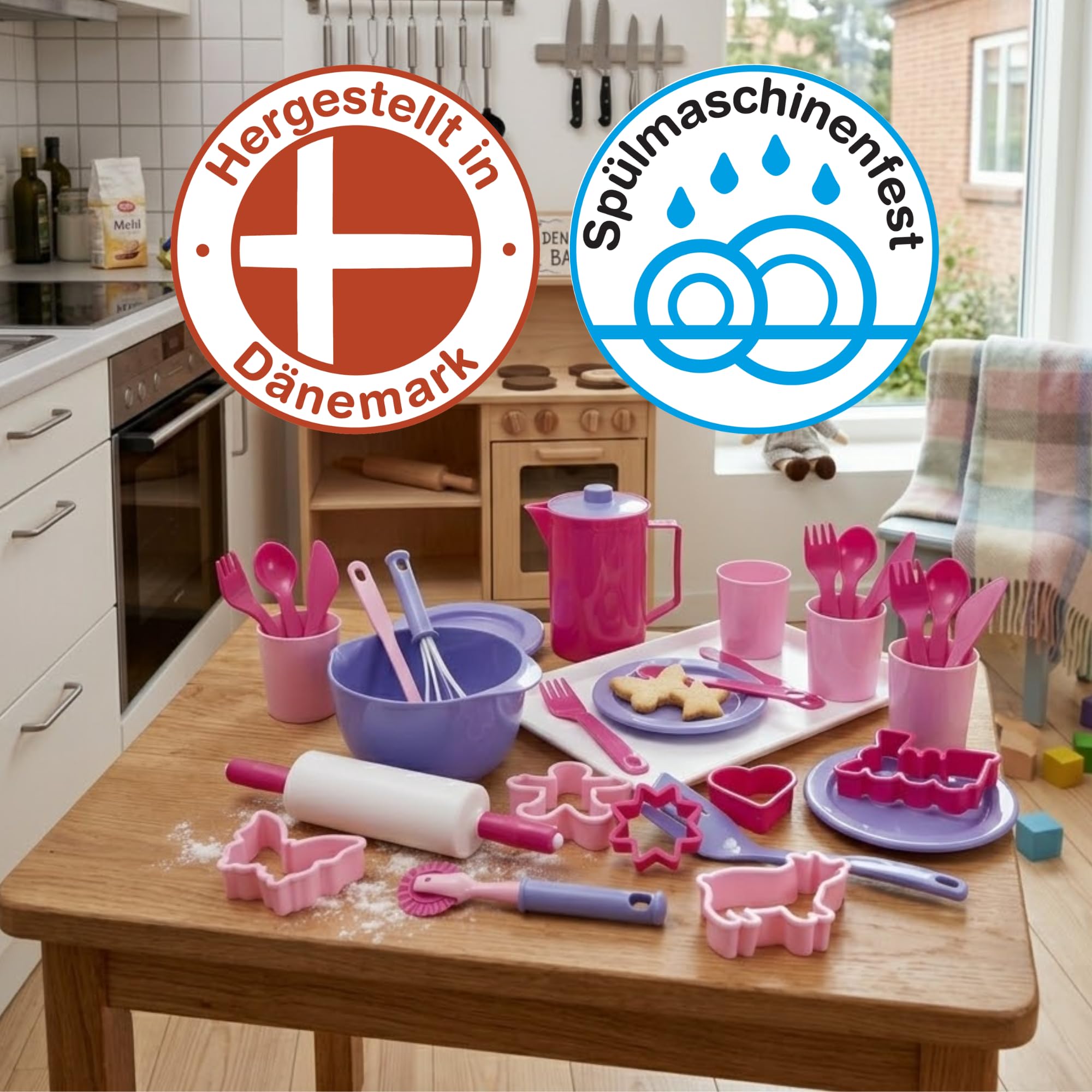 Dantoy for My Little Princess Bake and Serve Set (35 Pieces)