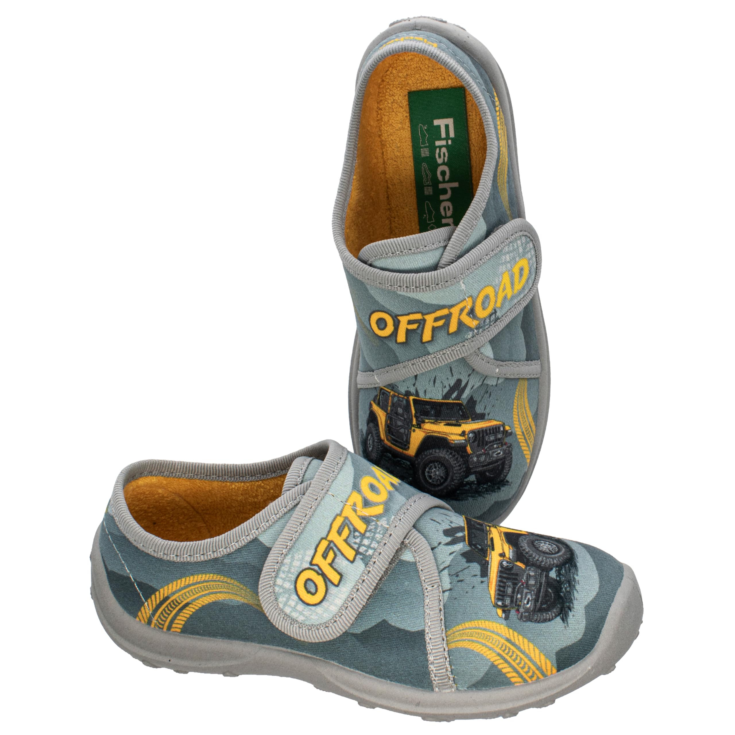Fischer Markenschuh Jungen Boogy Hausschuh