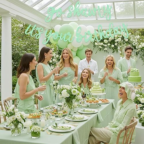 Miniatura 142 de BEISHIDA Cartel Purple Go Shawty It's Your Birthday - No DIY - Cartel de feliz cumpleaños con purpurina con temática de hip hop, pre-encordado