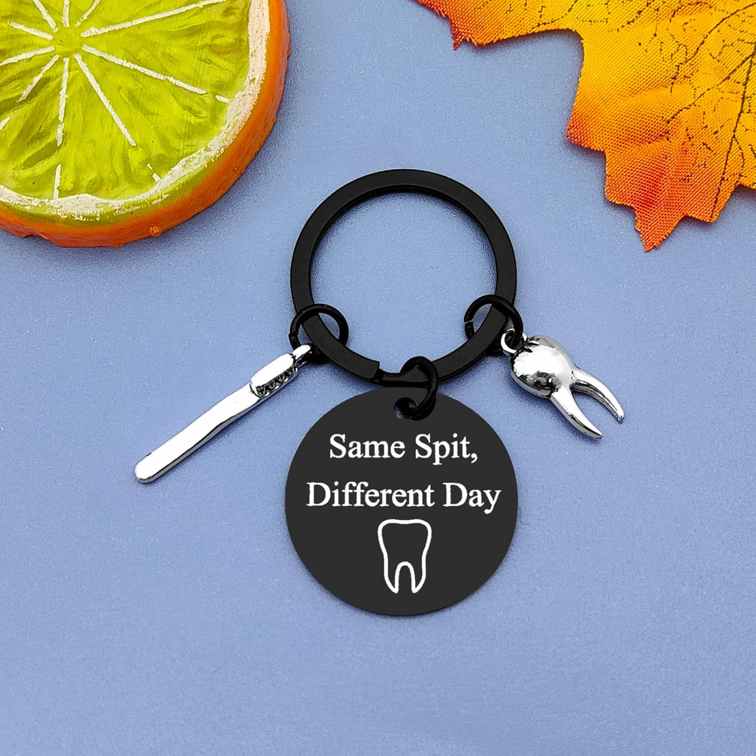 Dentist Gifts for Women Dental Hygienist Student Gifts Dental Assistant Gift Funny Dentist Keychain Dental Hygienist Gifts Dentist Jewelry Dentist Graduation Gift Orthodontist Office Gift image 2