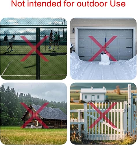 Miniatura 7 de Candado de Combinación 1 Paquete, Candado de Combinación de Dial Fijo con Diferentes Combinaciones, 2 pulgadas de Ancho. Dial Rojo, Cerradura para