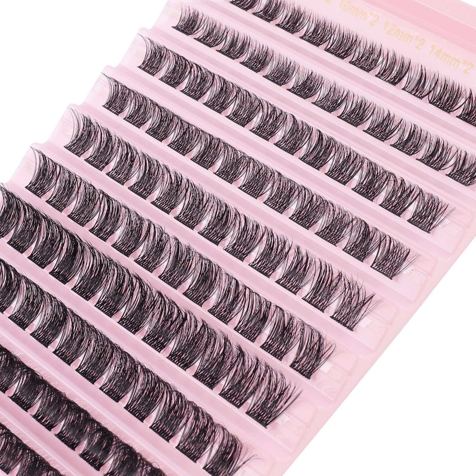 Sixstarhair Lashes Individual Cluster D Curl 120pcs Fluffy Cluster Lashes 8-16mm Natural Look Diy Eyelashes Individual Cluster Eyelash Extensions - Image 3