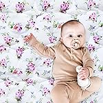 50 X 50 Baby Playpen Mat Fit for TODALE and Dripex Baby Playpen, One-Piece Crawling Mat Non Slip Padded Baby Mats for Playing 50x50 Inches, Floral