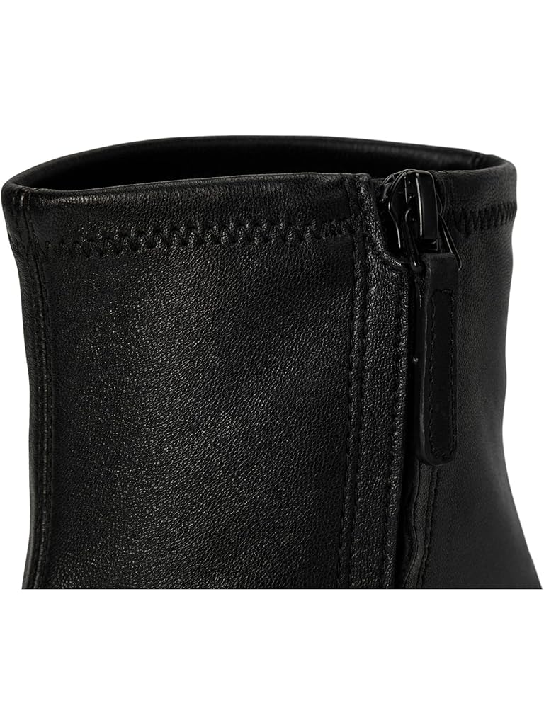 Black Tory Burch Cap-Toe Heel Ankle Boot 50mm