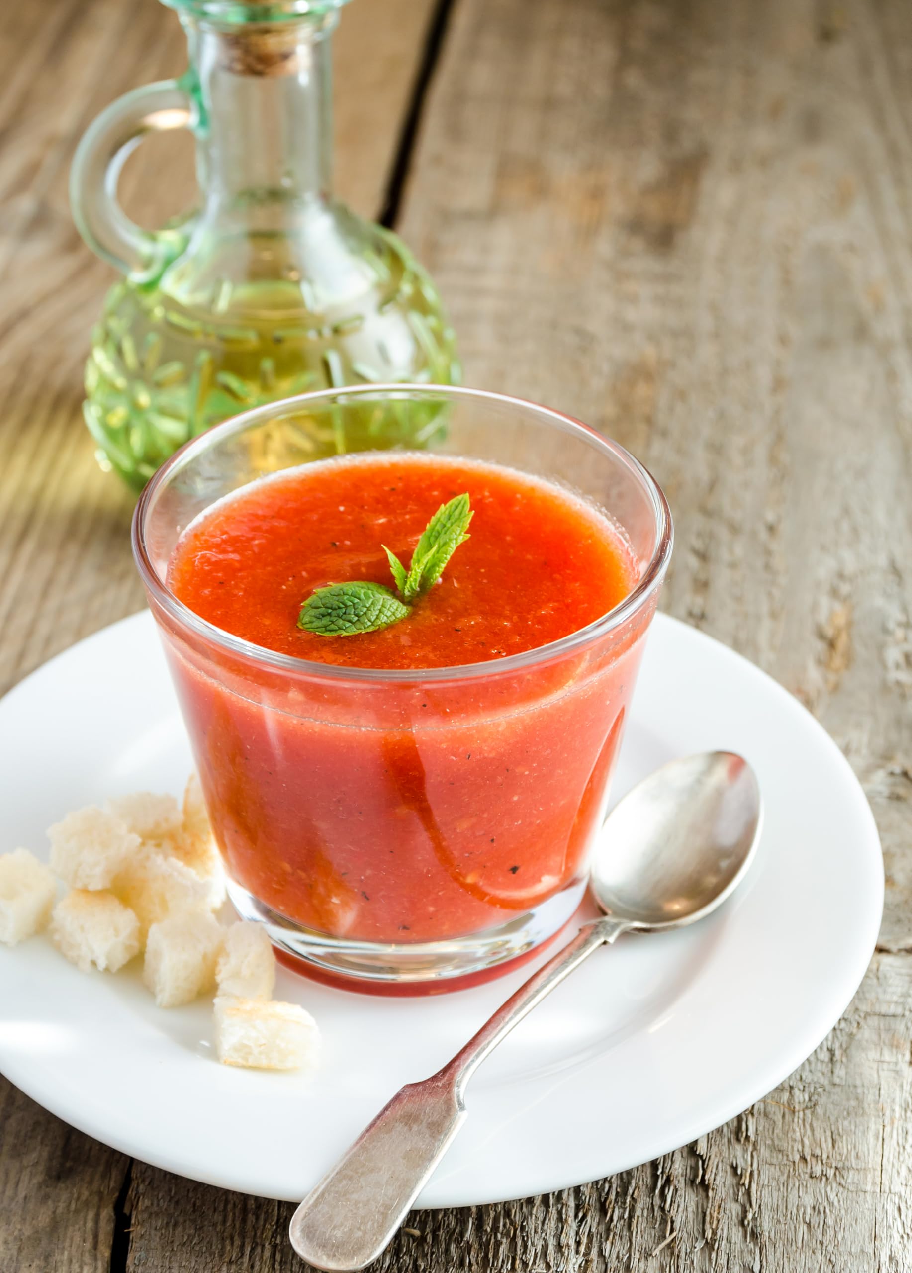 Villaolivo Gazpacho Tradicional 1L Pack 6 Sopa Fría Española 100% Natural Sin Conservantes