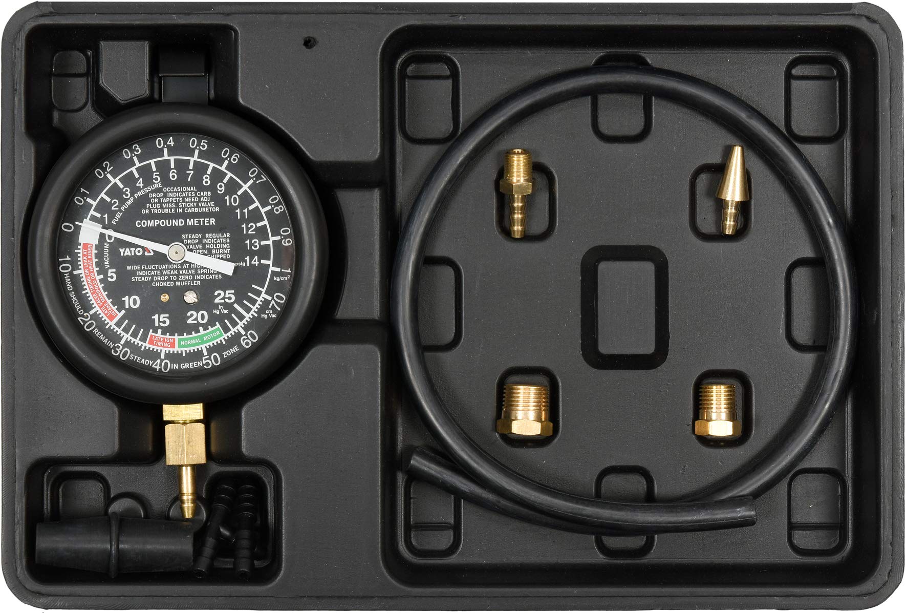YATO YT-73050 Tester Pressione/Depressione