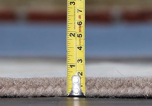 Miniatura 2 de Marchesa - Alfombras y alfombras de lana 100% hechas a mano, estilo oriental tradicional gris (9 x 12)