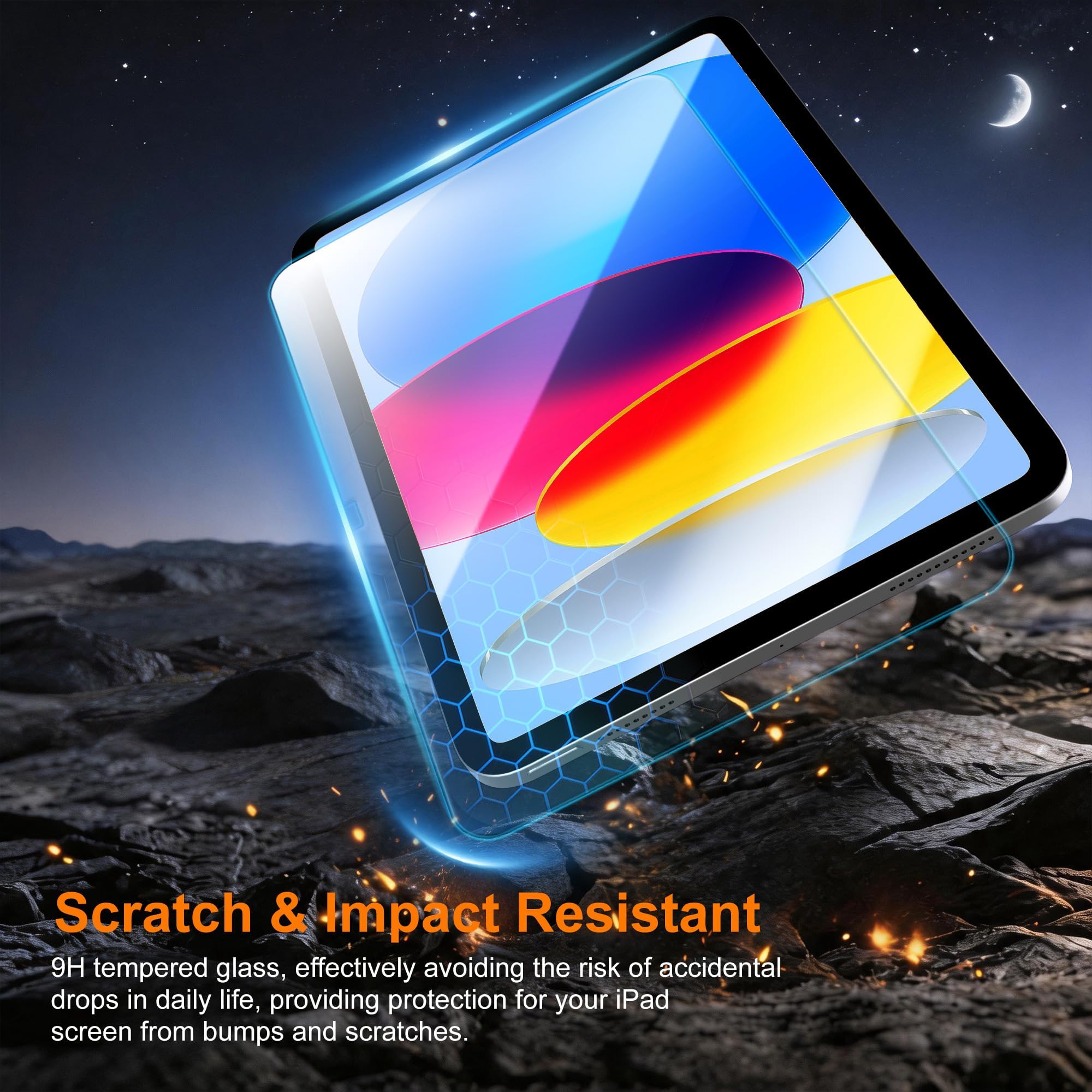 kenke Paquete de 2 protectores de pantalla para iPad Air de 11 pulgadas M4
