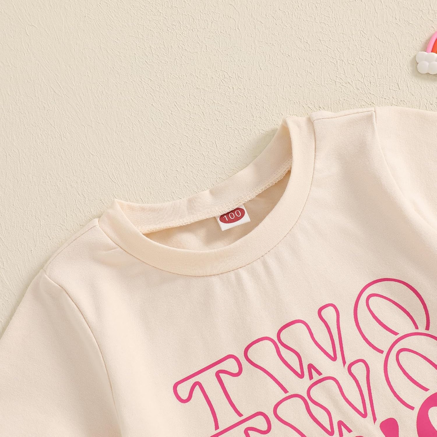 Toddler Baby Girl 1st 2nd 3rd 4th Birthday Outfit Bow One Two Three Four Year Old Short Sleeve T-Shirt Summer Clothes - Image 3