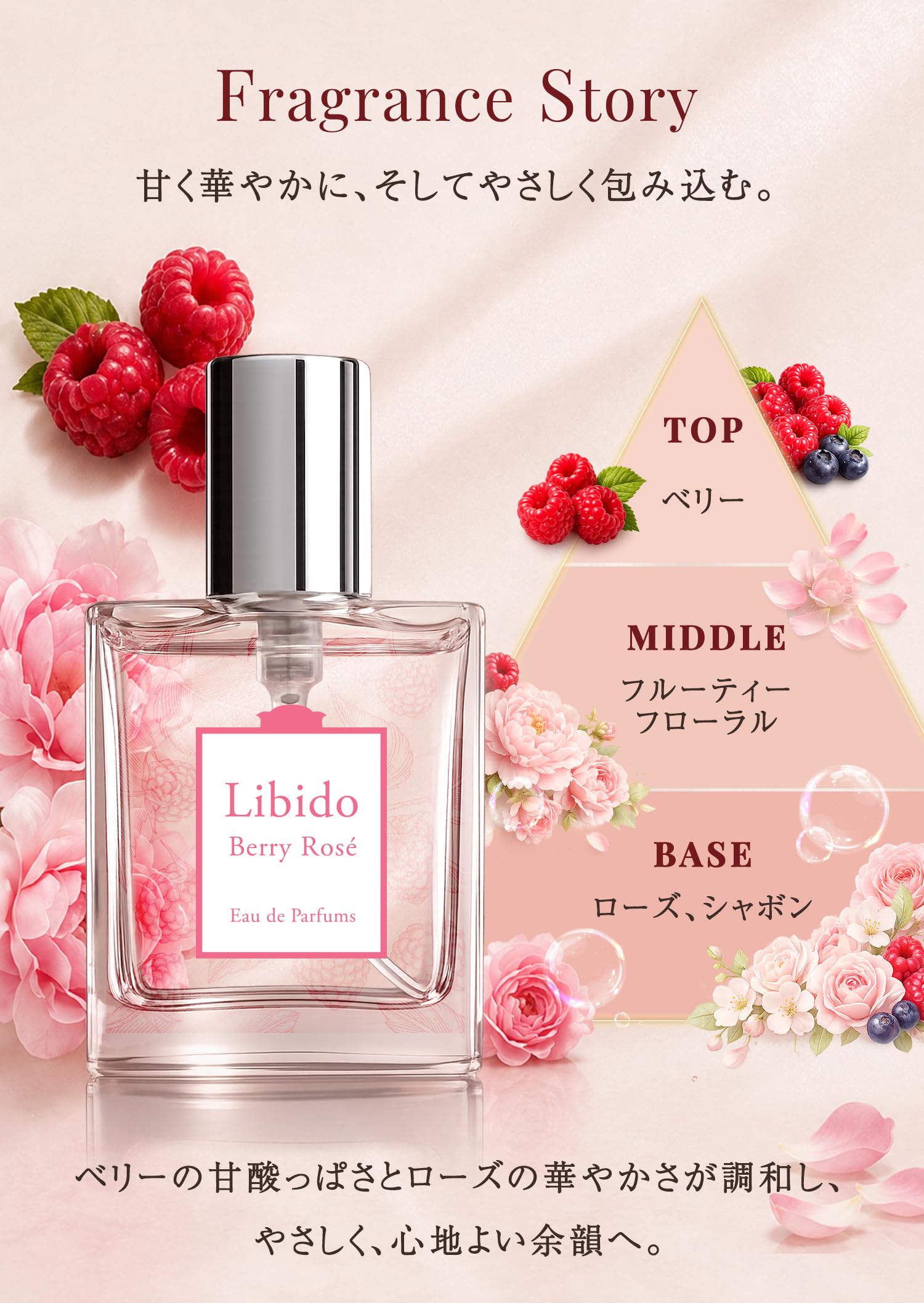 Amazon | ラブコスメ リビドー ベリーロゼ （ 30ml ベリー ローズ
