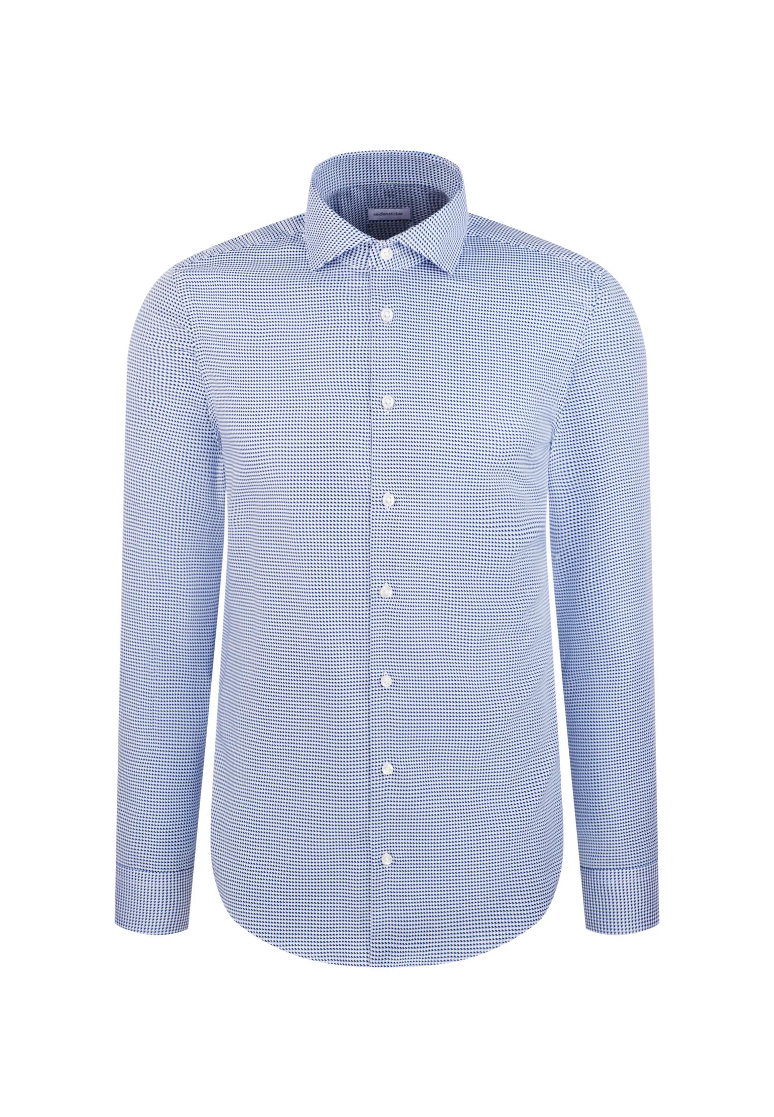 Seidensticker 845273, Regular Fit Langarm Business-Hemd, 46