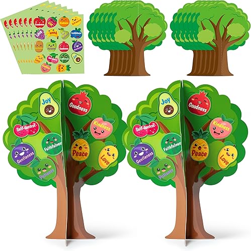 AgincBerry - Juego de 16 árboles frutales de la Biblia para hacer tu propia fruta con detalles bíblicos, árbol de bricolaje, cristiano, religioso, disponible en Yaxa Venezuela