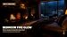 Rainy Night Fireplace 8K for Fire TV | Cozy Room Ambience, Relaxing Rain Sounds, Crackling Fire, Calming Sleep Music, Peaceful Candlelight & Meditation