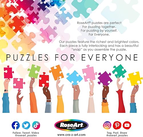 Miniatura 5 de Cra-Z-Art - RoseArt - Home Country - Jingle Bell Sleigh Society - Rompecabezas de 1000 piezas