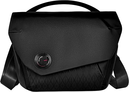 VSGO Bolsa impermeable para cámara de 6L, bolsa de mensajero de un solo hombro para cámaras DSLRSLR, viajes diarios y fotografía con drones