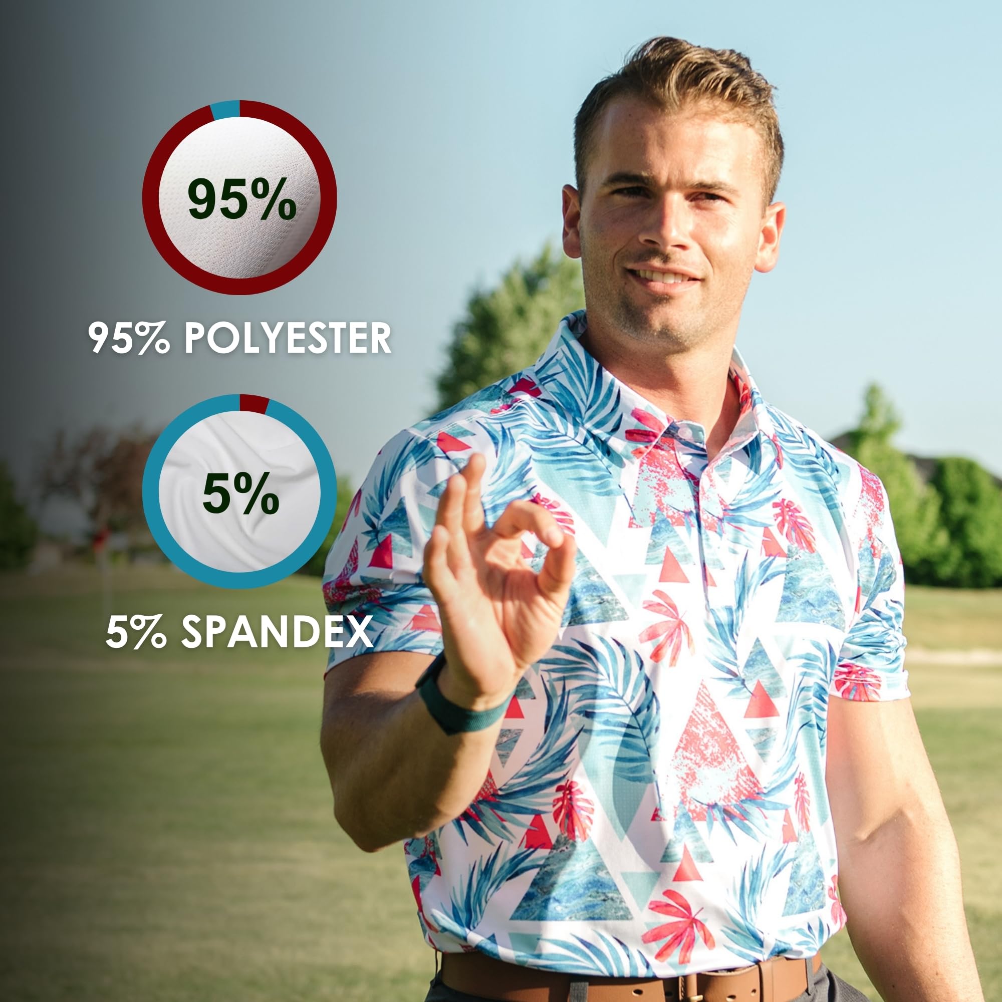 YATTA Golf Herren Retro Weich