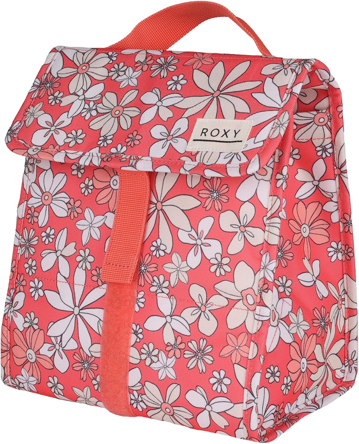 Roxy Insulated Lunch Bag | Reusable | Cooler | Snack Bag | Container | Picnic | Work | Leakproof | Beach | Vacation | Camping, Smiling Seagull - Dubarry Fab Floral