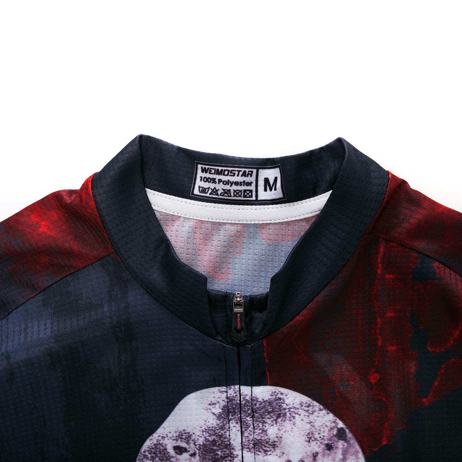 Pro Brand Team męska koszulka rowerowa odblaskowa z długim rękawem, 22, 3XL