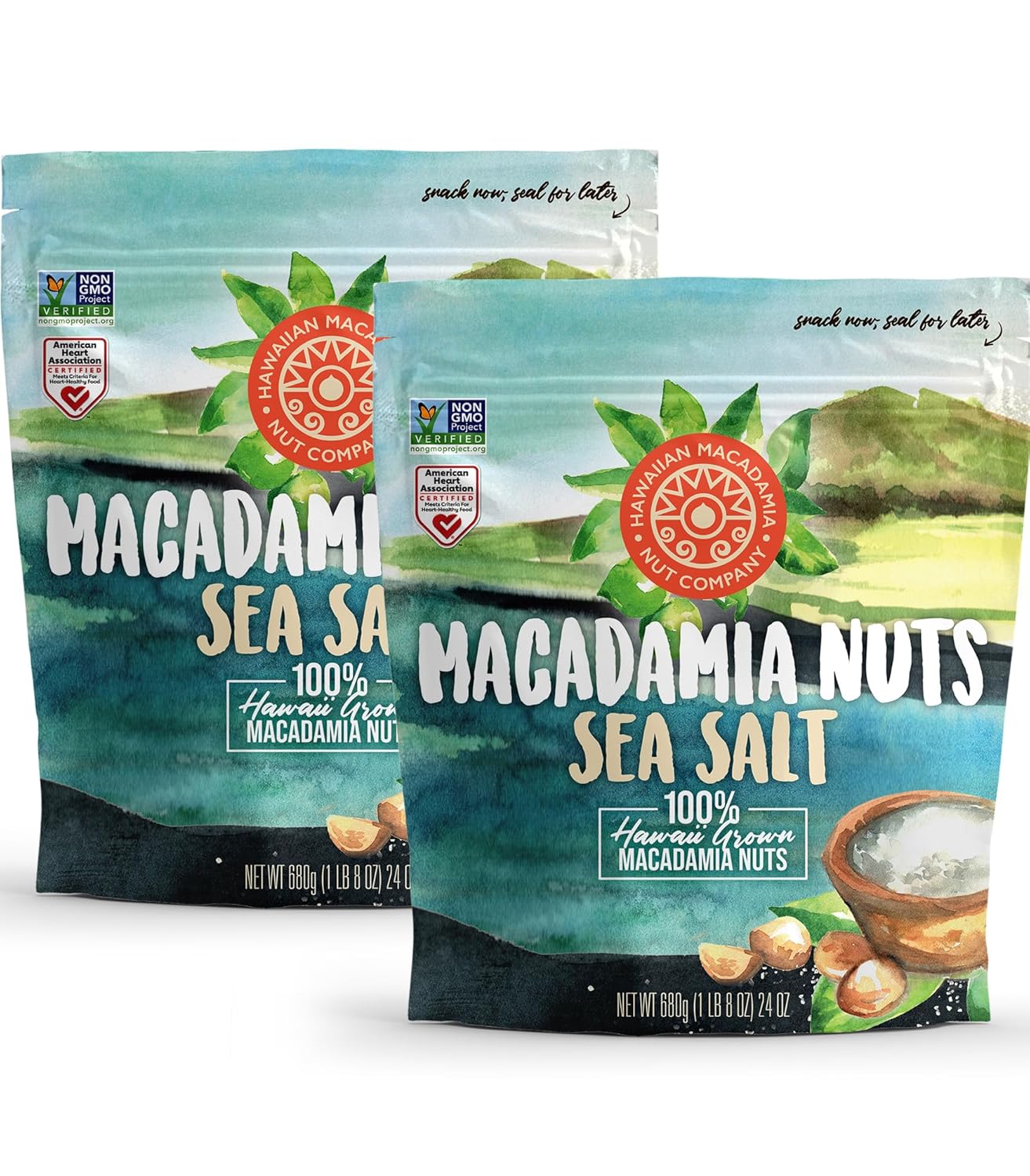 Hawaiian Macadamia Nut Company Dry Roasted Macadamia Nuts