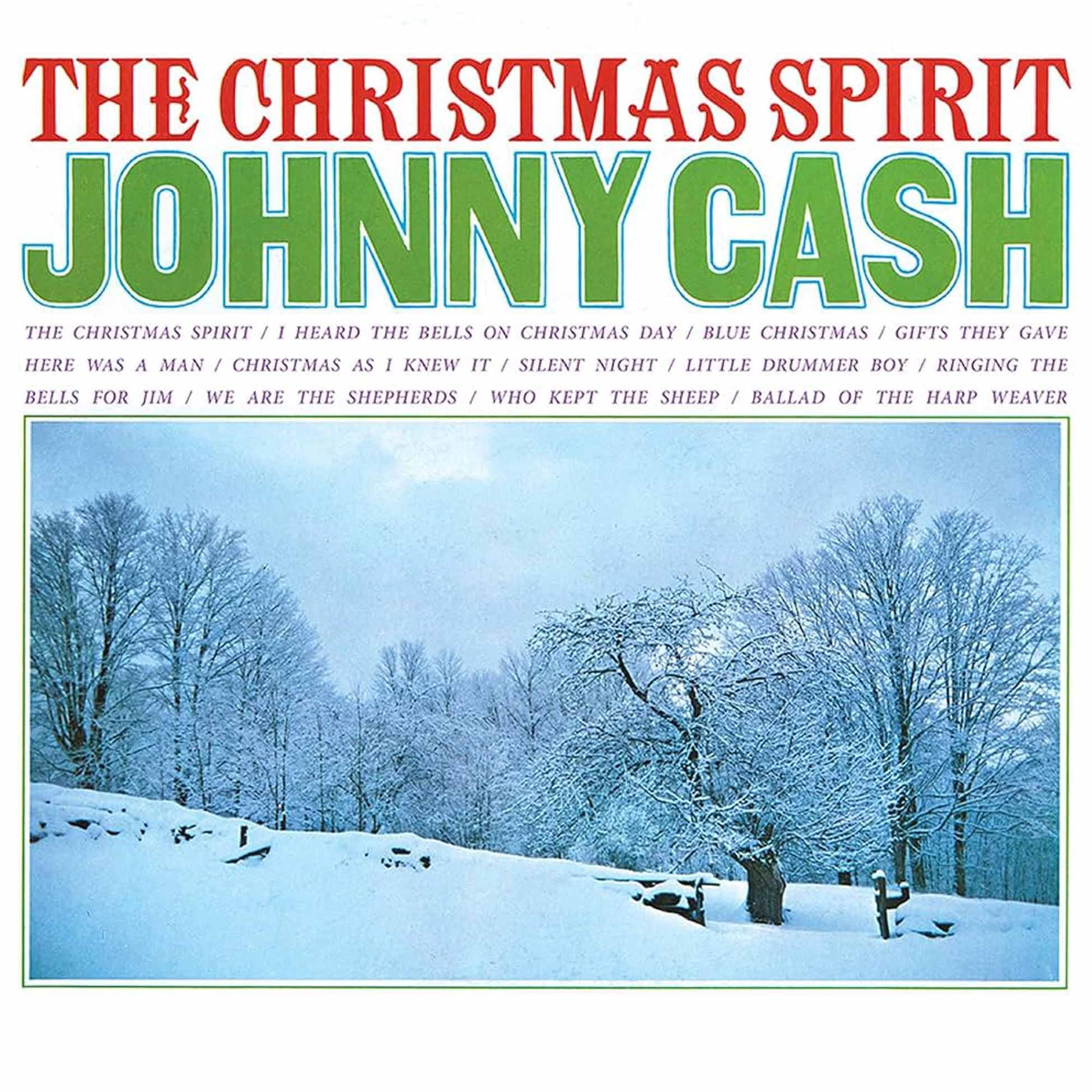Johnny Cash - The Christmas Spirit RED VINYL LP DOS750MB