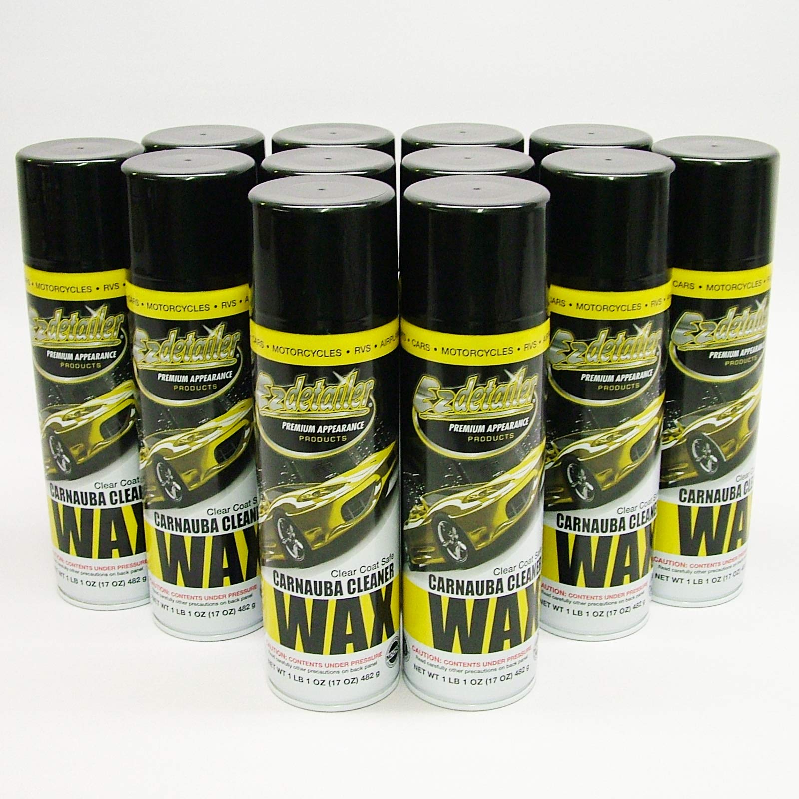 EZ WAX 579221 Premium EZ Detailer Waterless Cleaning Wax 12 Pack Case